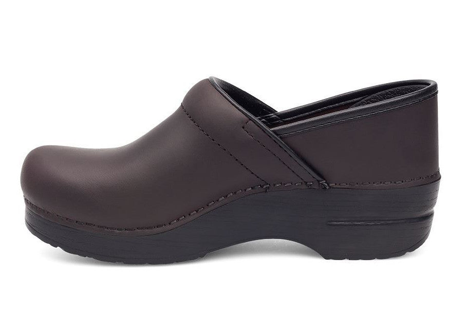 Dansko Professional Oiled Leather Clogs for Women - Slip Resistant Work Shoes for Nurses, Chefs & Healthcare Workers - Comfortable Support for All-Day Wear in Hospitals & Kitchens