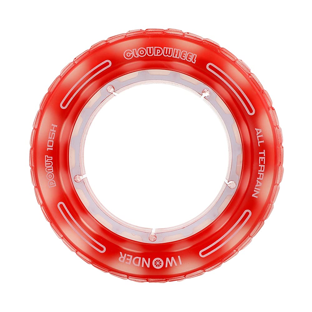 IWONDER CLOUDWHEEL Donut 105mm Hub Motor Sleeve - All Terrain Electric Skateboard Wheels for Urban & Off-Road Riding | Compatible with Hub Motor Electric Skateboards | Perfect for Commuting, Cruising and Adventure Sports
