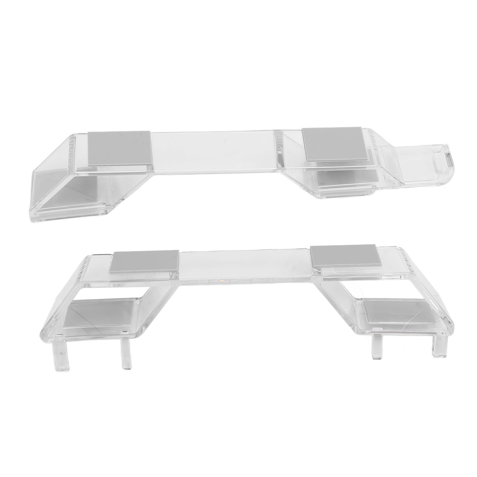 Acrylic Game Console Stand with Heat Dissipation & Anti-Slip Base - Compatible with Slim Disc & Digital Edition Consoles - Perfect for Gaming Setup & Organized Entertainment Center