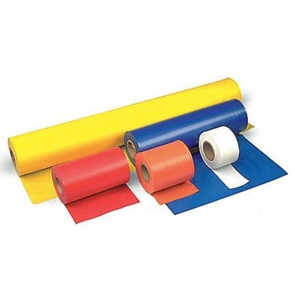 Red Taffeta Flagging Tape - 300 ft x 4 In - Durable Survey & Construction Marking Tape for Outdoor Use