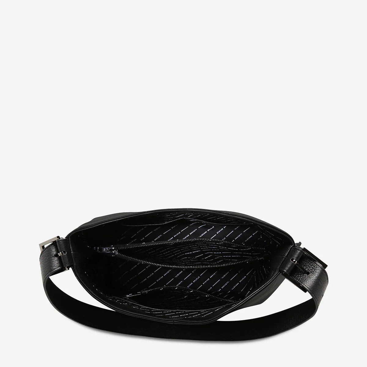 Status Anxiety Forget About It Bag - Stylish Black Leather Crossbody Purse for Women | Perfect for Work, Travel & Everyday Use