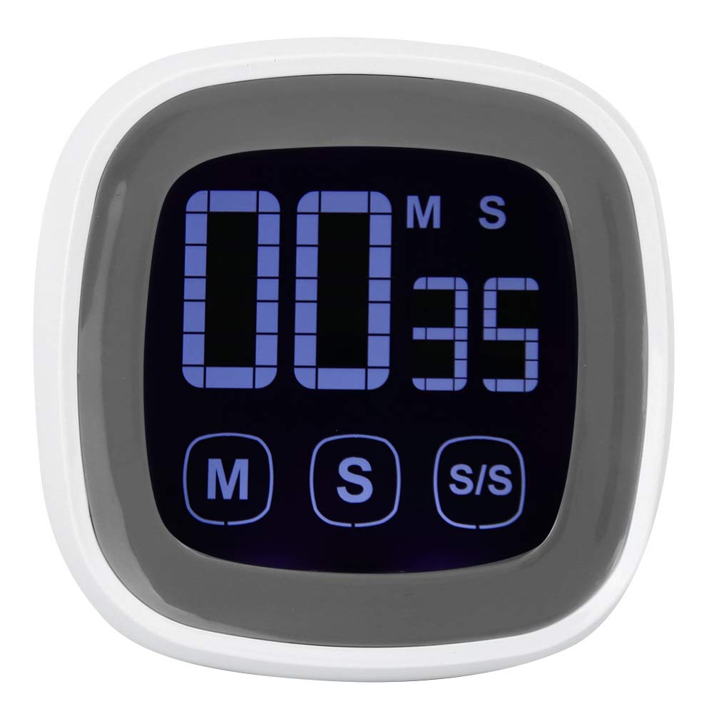 Digital Timer with Large LCD Screen & Loud Alarm - ABS Countdown Stopwatch for Kitchen, BBQ, Home Use - Magnetic Back for Easy Mounting | Perfect for Cooking, Baking, Workouts & Lab Experiments