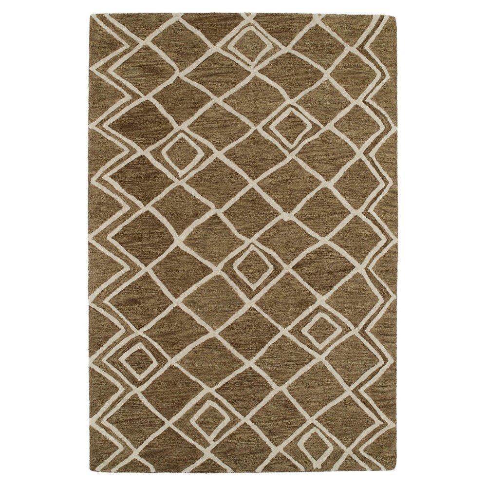 Kaleen CAS04 Casablanca Area Rug - Handmade Moroccan Boho Chic Living Room Rug, Non-Slip Soft Vintage Carpet for Bedroom, Dining Room & Home Decor