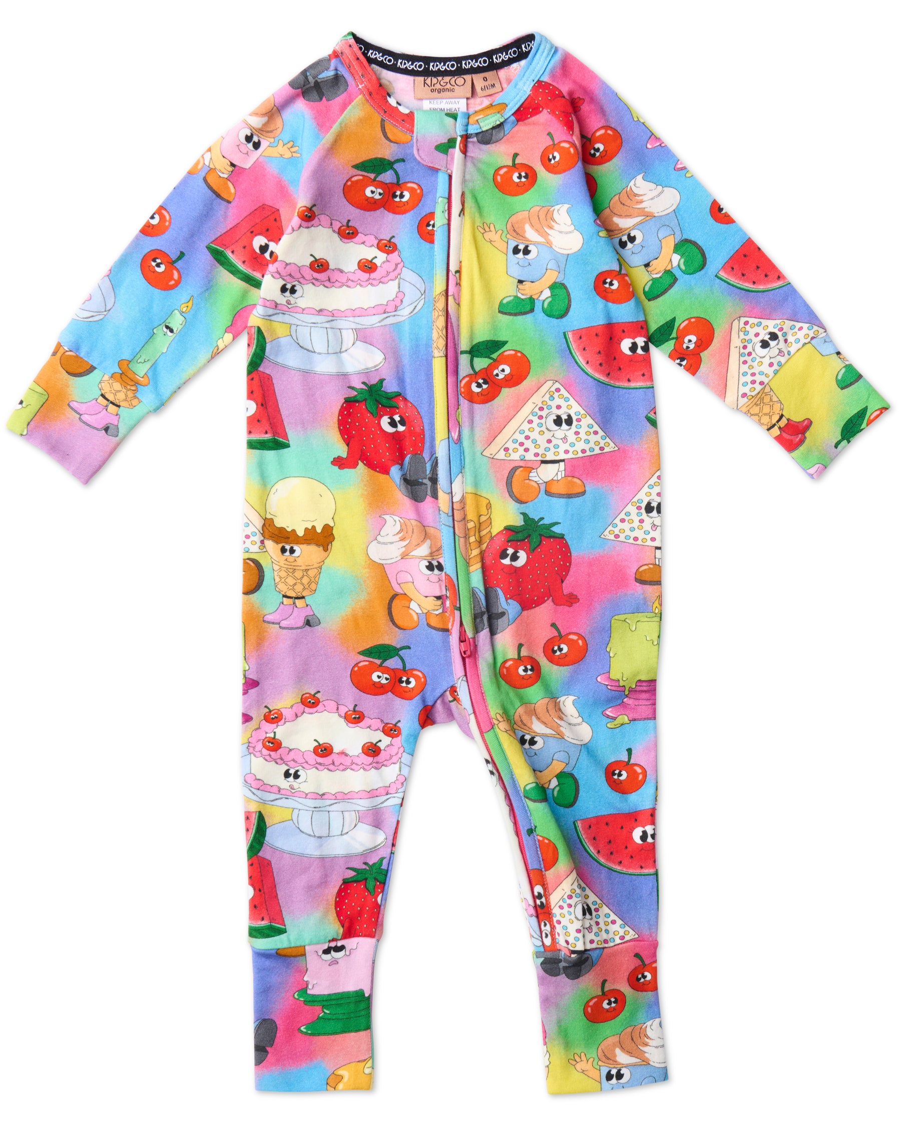 Organic Cotton Long Sleeve Zip Romper for Baby Girls & Boys - Soft & Comfortable One-Piece Outfit for Playdates, Family Photos & Everyday Wear