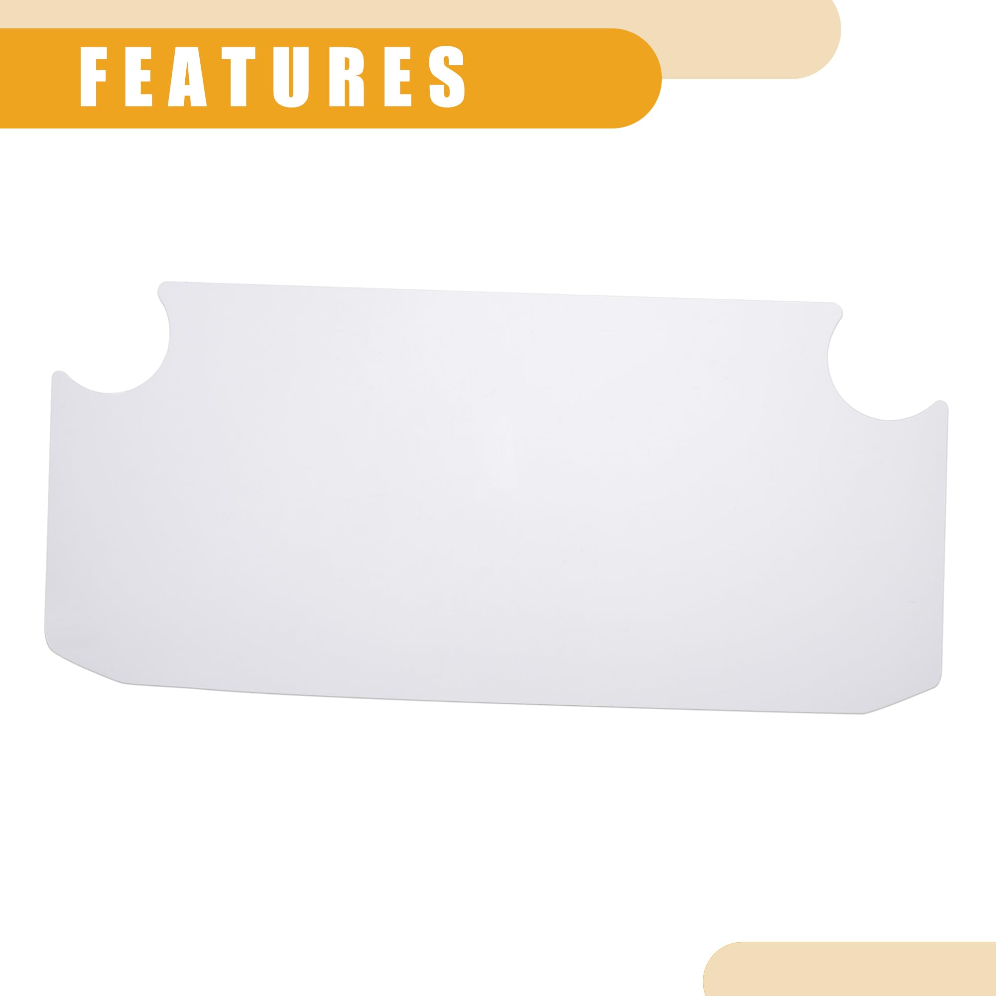 Premium Tempered Glass Screen Protector for Mitsubishi Outlander 2022-2024 - HD Clear Anti-Scratch Navigation Display Cover - 1PC - Perfect for Road Trips & Daily Commuting