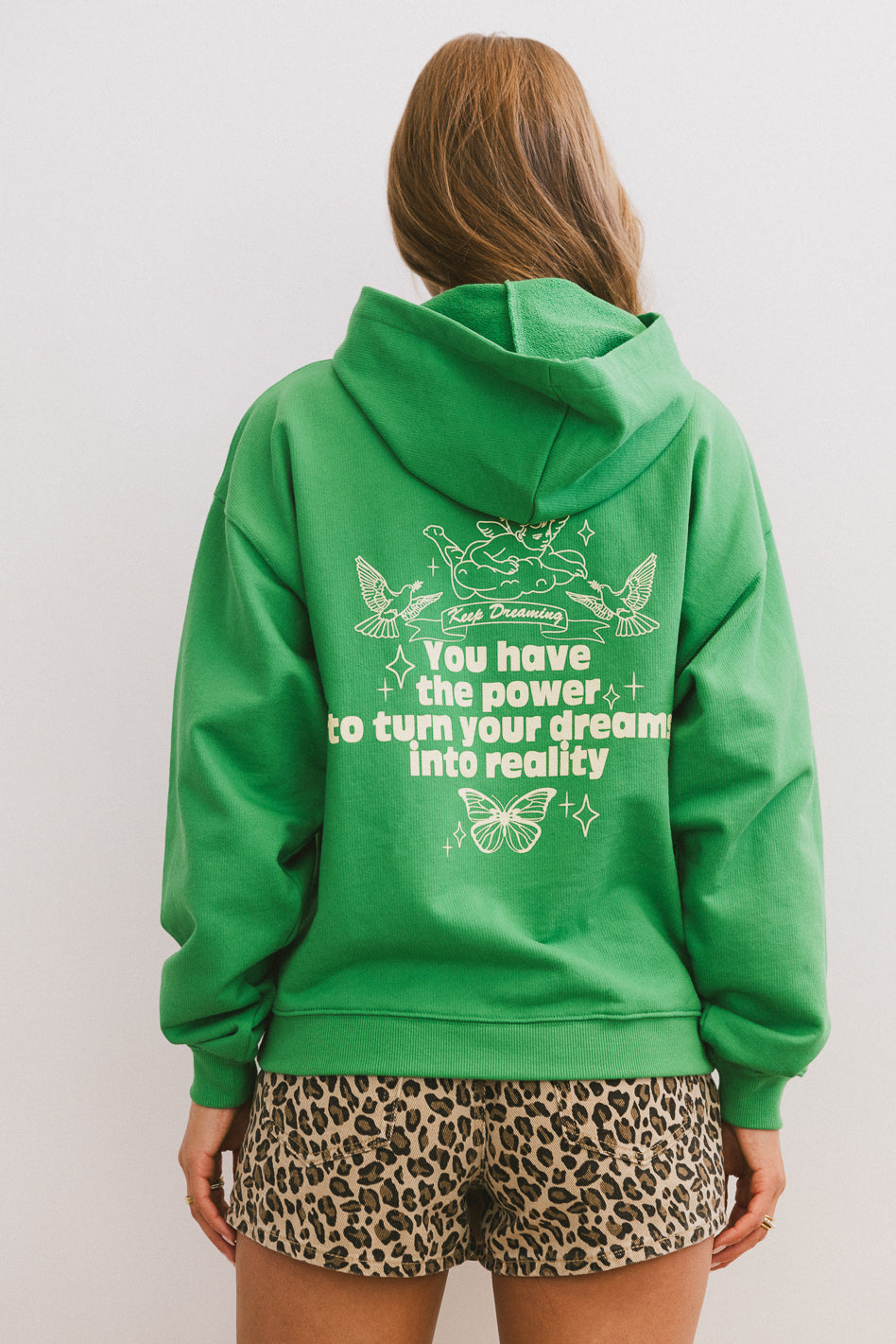 Keep Dreaming Oversized Hoodie for Women & Men - Cozy Unisex Pullover Sweatshirt | Perfect for Casual Wear, Loungewear & Street Style Fashion