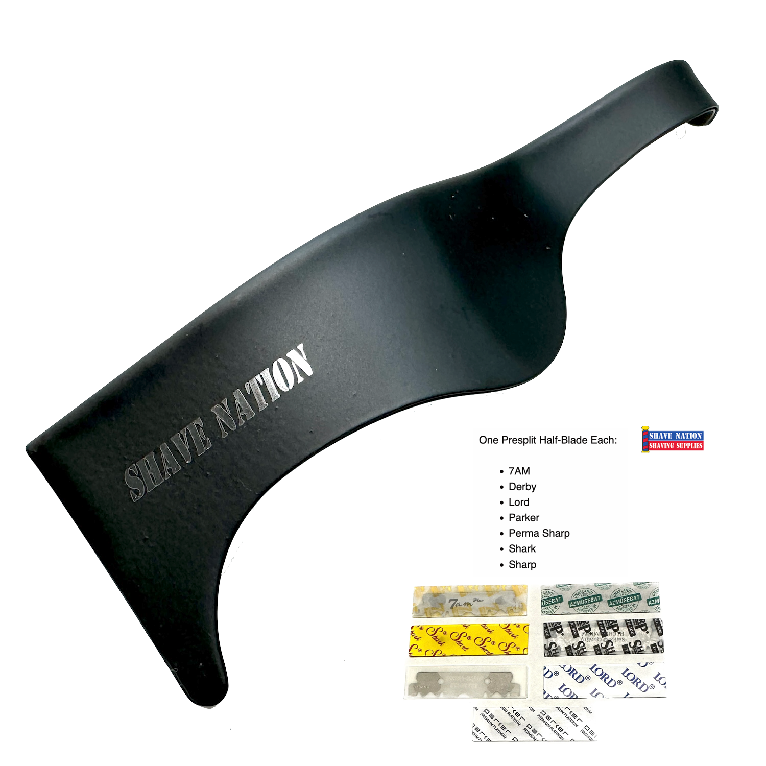 SuperWave Professional Lineup & Detail Razor with 5 Stainless Steel Blades - Precision Grooming for Beard, Mustache & Hair Edging - Perfect for Barbers & Home Use