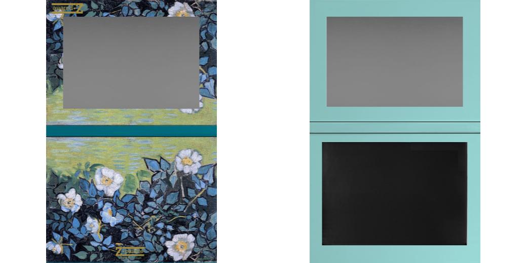 Custom Extra Large Z Palette - Magnetic Makeup Palette for Eyeshadows & Blush - Perfect for Travel & Professional Makeup Artists