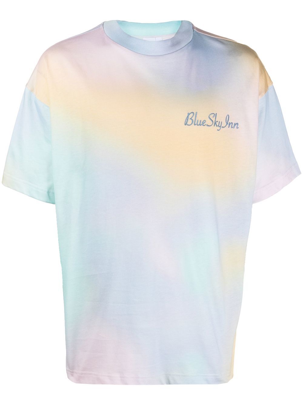 BLUE SKY INN Premium Cotton T-Shirts & Polo Shirts for Men - Classic White Crew Neck Casual Tees - Perfect for Everyday Wear, Office & Weekend Outings