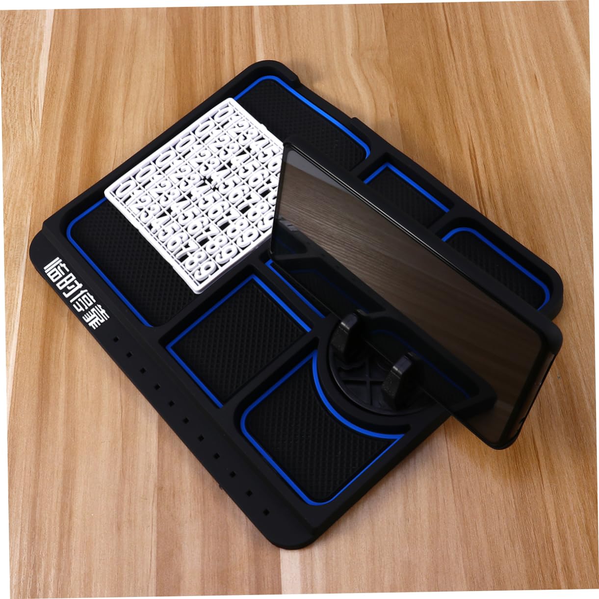 Universal Phone Stand Holder - Foldable & Adjustable Phone Mount for Car Dashboard, Desk, and Table - Compatible with Smartphones & Tablets - Perfect for Driving, Working, and Watching Videos