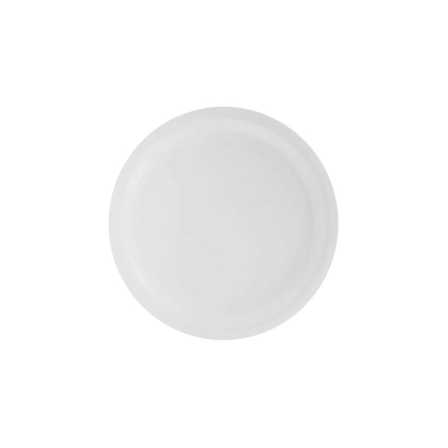 4-Piece White Salad Plate Set | American Bistro Style Dinnerware for Home, Restaurant & Outdoor Dining