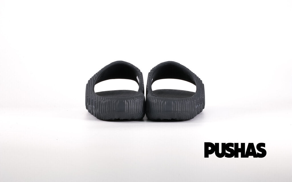 Adidas Adilette 22 Slides 'Carbon Black' - Comfortable Men's Shower Sandals for Pool, Beach & Gym (2022)