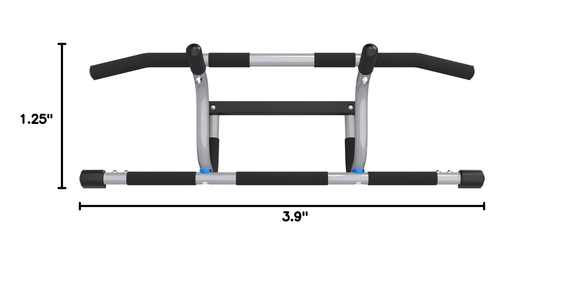 Ultimate Body Press XL Doorway Pull Up Bar - Heavy Duty Adjustable Chin Up Bar for Home Gym with Elevated Grip - Perfect for Strength Training, Calisthenics & Home Workouts