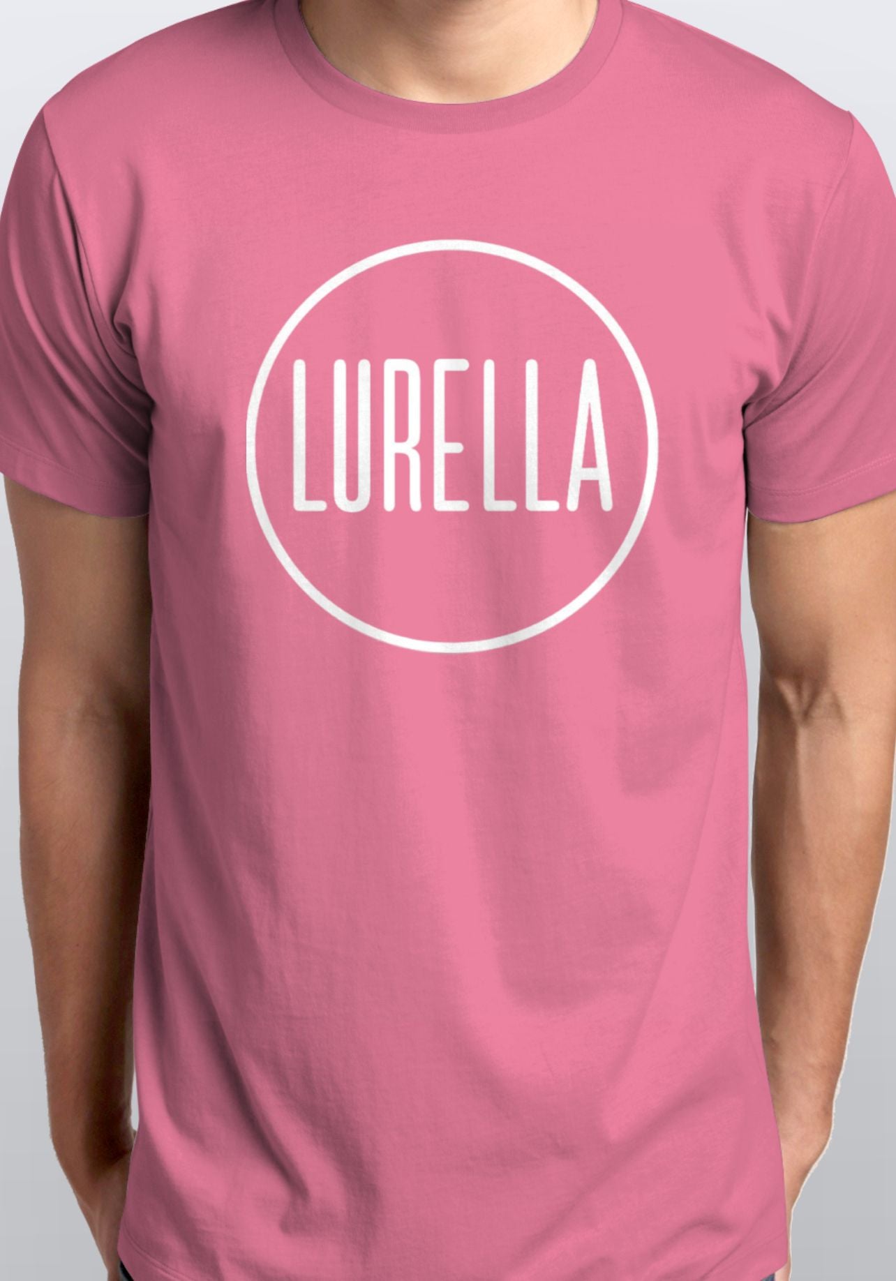 Lurella Pink T-Shirt for Women - Soft Cotton Casual Tee - Perfect for Everyday Wear, Outings, and Layering
