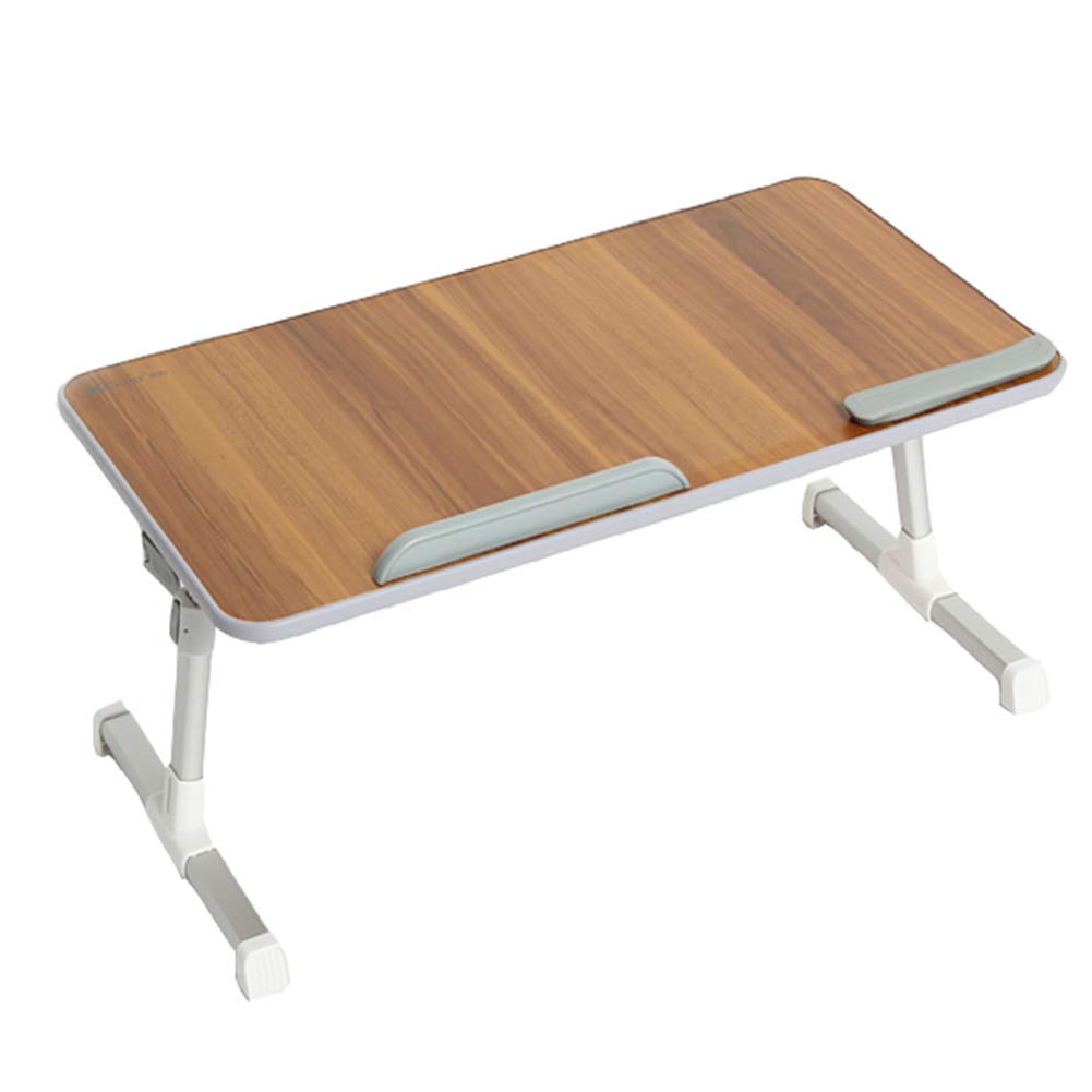 Adjustable Laptop Table with Foldable Legs - Portable Bed Tray Desk for Sofa, Couch & Reading - Pear Wood Notebook Stand (60x33cm) - Perfect for Work, Study & Breakfast in Bed