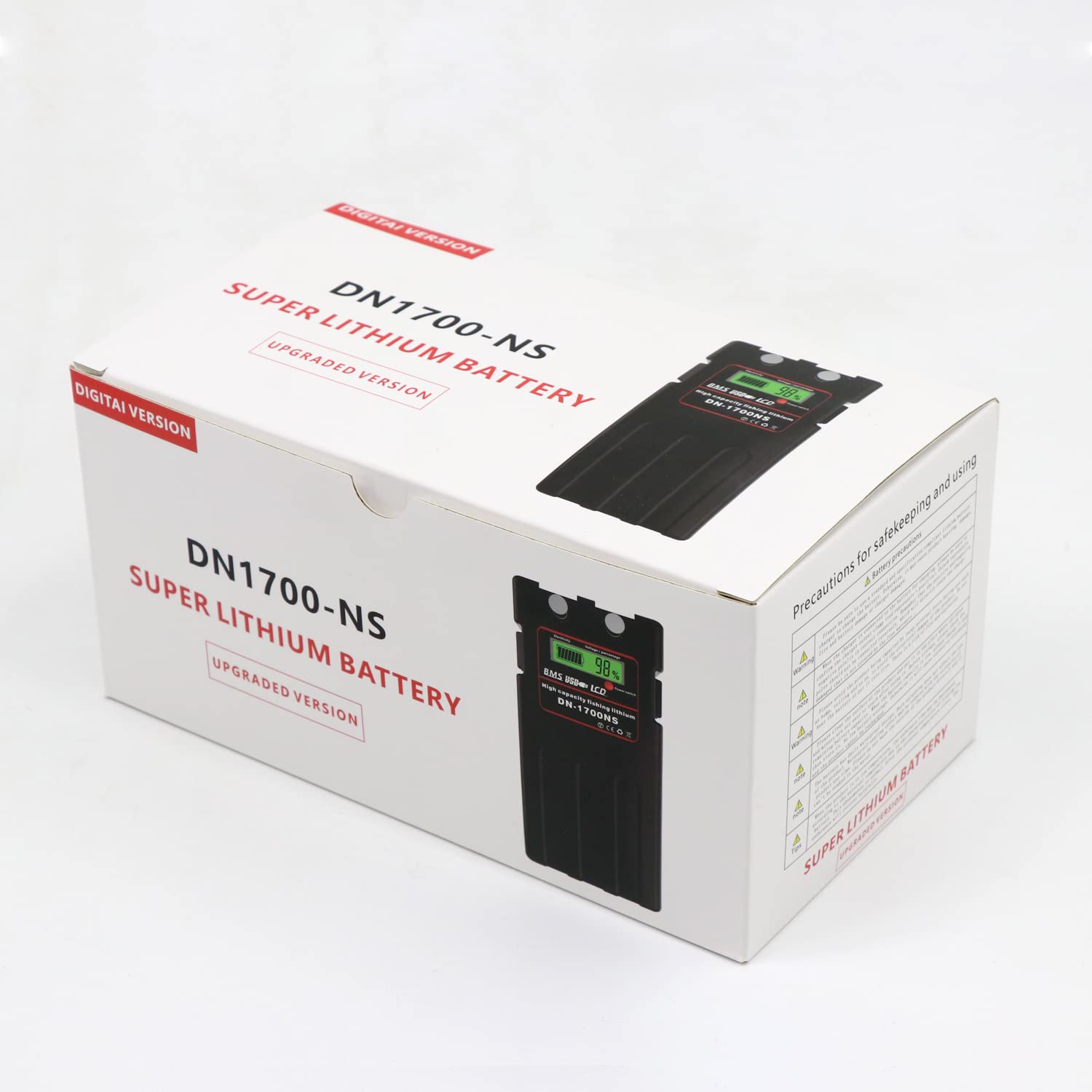 12V 17500mAh Rechargeable Lithium Battery for Sea Fishing Boats & Electric Fishing Reels - Compatible with Daiwa & Shimano - Long Lasting Power for Deep Sea Fishing & Trolling