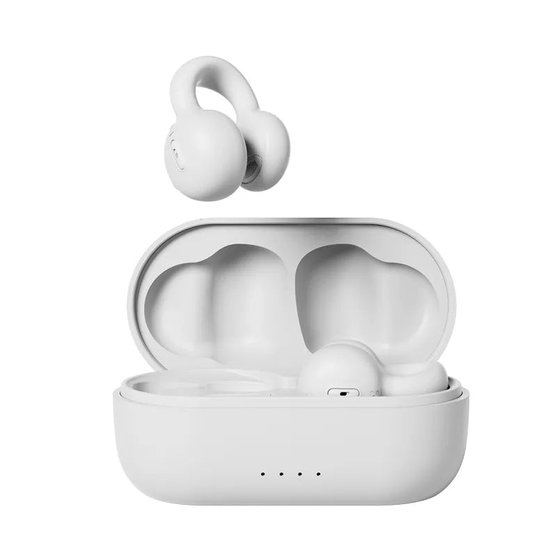 Sanag I20 Ear Clip Wireless Bluetooth Headphones with Air Conduction Technology - Perfect for Running, Cycling, and Outdoor Sports