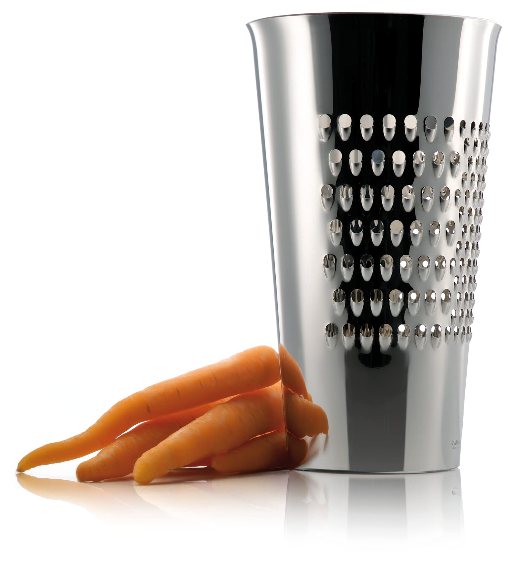 EVA SOLO Stainless Steel Grating Bowl - Dishwasher Safe Professional Cheese Grater for Parmesan, Vegetables & Ginger | Danish Design for Quality & Functionality | Perfect for Kitchen, Cooking & Food Prep