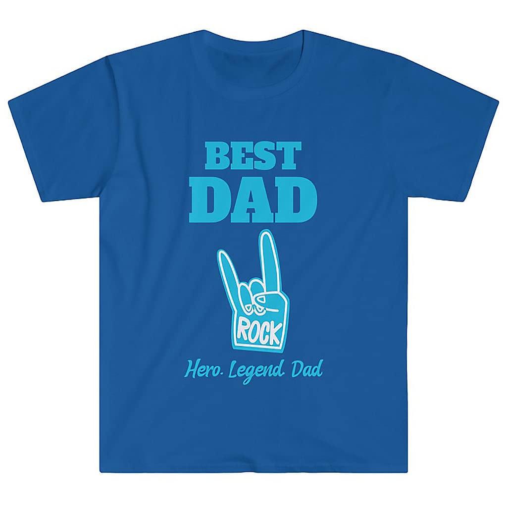 Cool Dad Rock Shirt - Funny Father's Day Gift for Dad from Daughter | Vintage Style Graphic Tee for Casual Wear, Birthday Present & Everyday Outfit