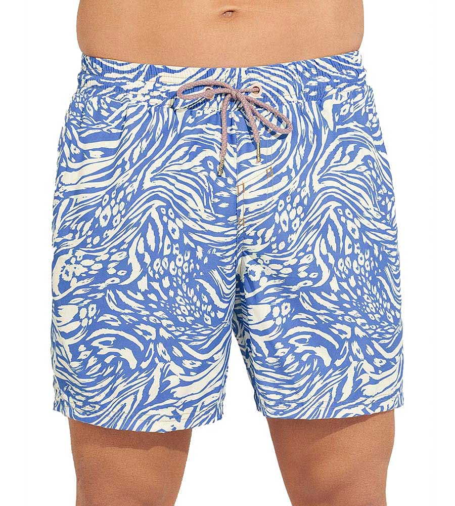 Maaji Sailor Sporty Swim Shorts for Men - Quick-Dry, Comfortable Beach & Pool Swimwear for Swimming, Surfing, and Summer Vacation Activities