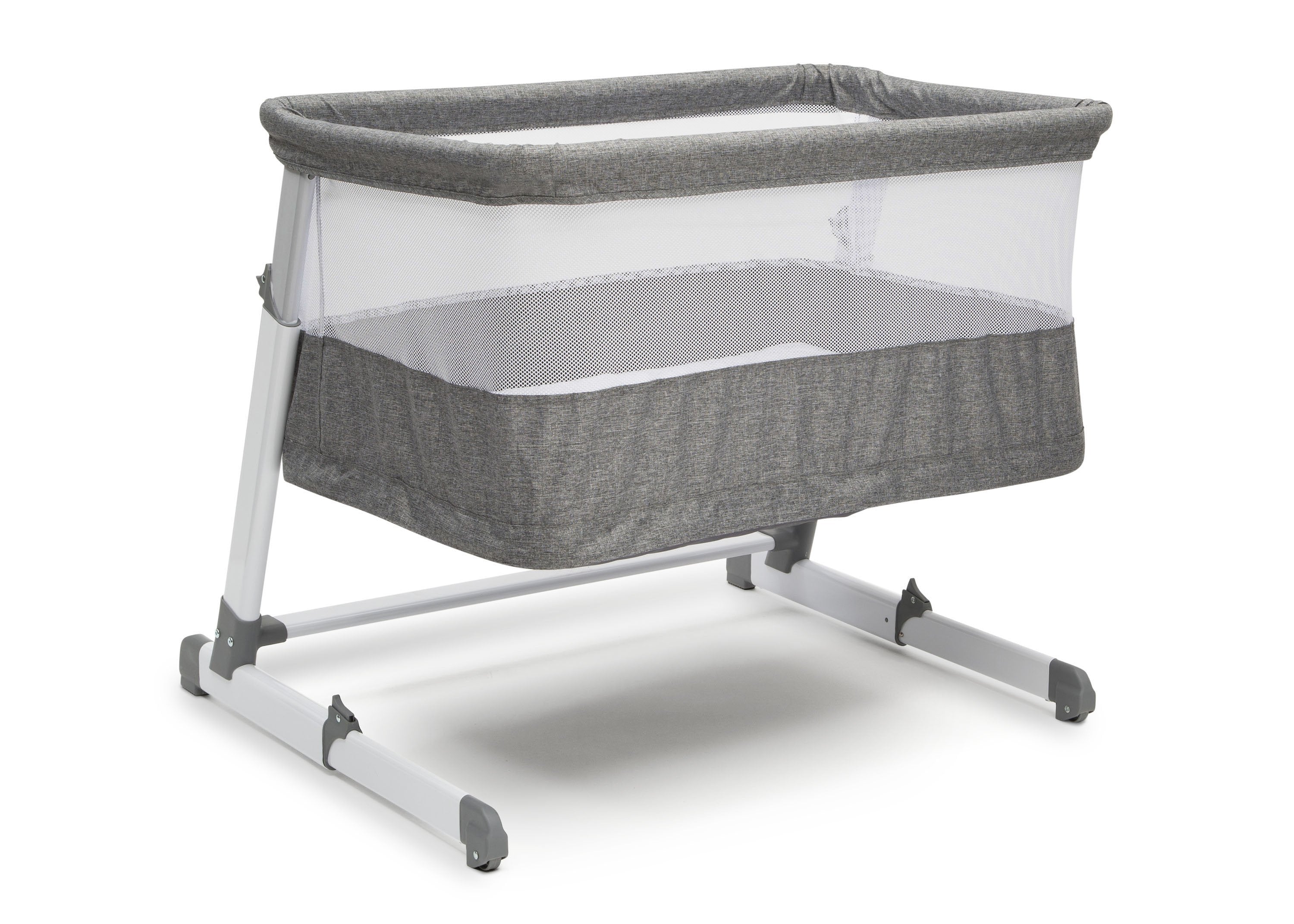 Simmons Kids Room2Grow Convertible Bassinet - Adjustable Crib for Newborn to Toddler | Nursery Bedside Sleeper for Safe Co-Sleeping | Perfect Baby Gift for Shower & New Parents
