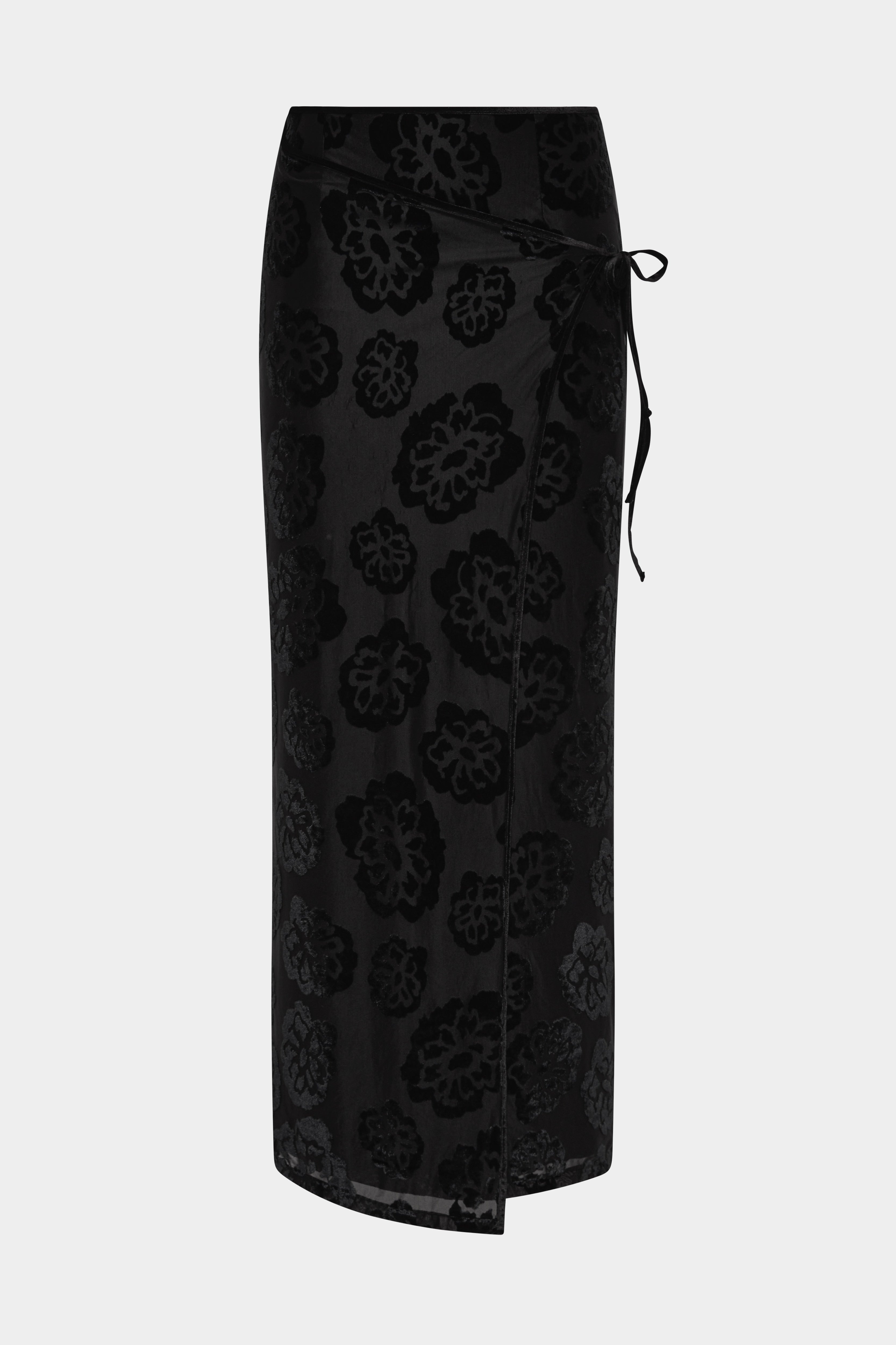 Vittoria Wrap Skirt for Women - Flowy Midi Skirt with Side Slit | Perfect for Summer, Beach, Office & Casual Outfits