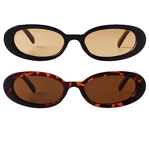 Black Orange + Leopard Print