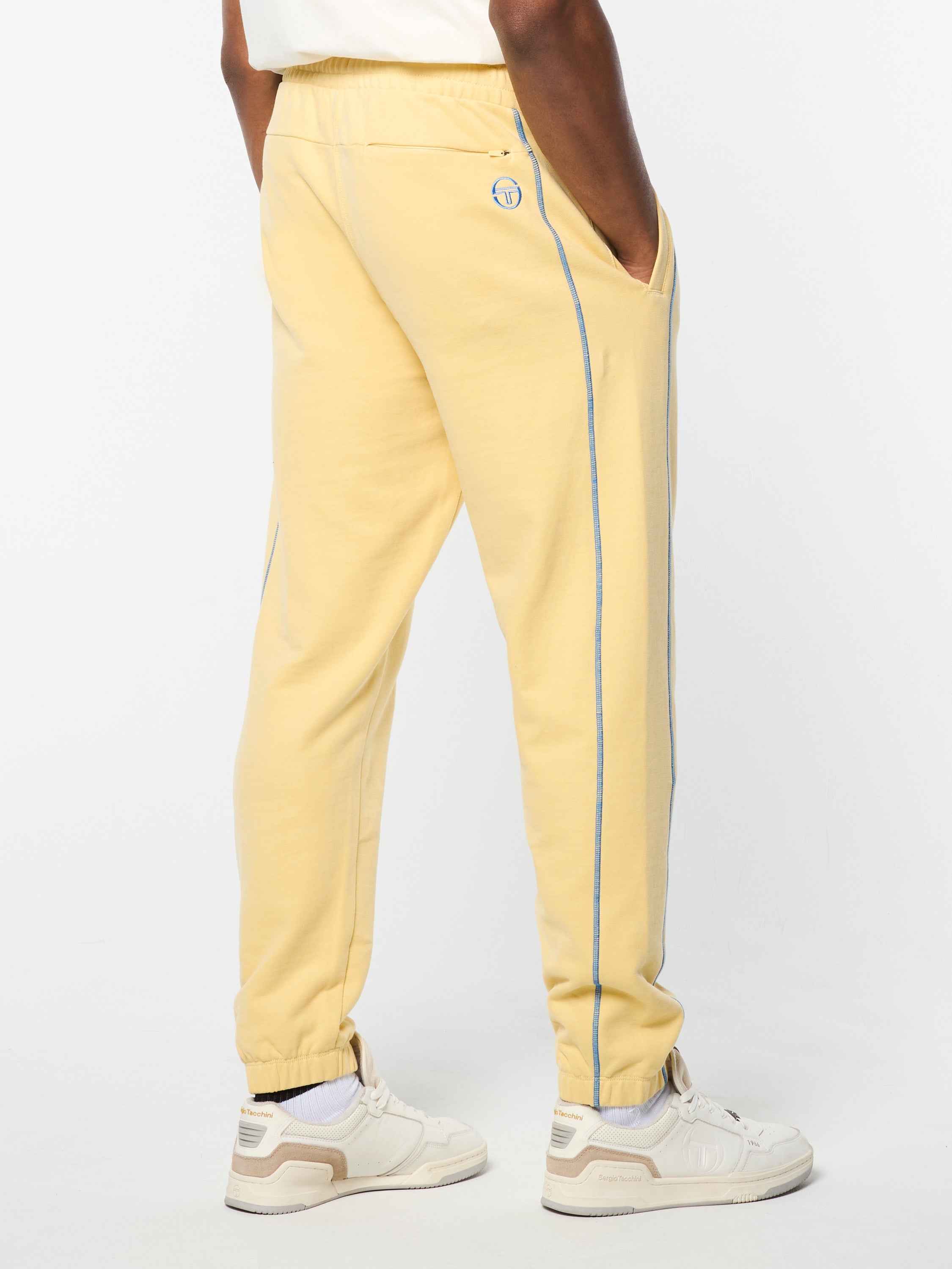 Matteo Sweatpants for Men - Soft & Comfortable Cotton Joggers with Straw Design | Perfect for Lounge, Gym & Casual Wear