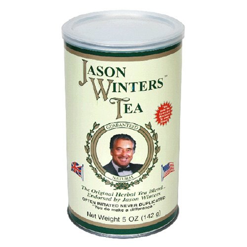 Jason Winters Original Herbal Tea Blend - Loose Leaf Tea, 5oz Canister (Pack of 2) - Antioxidant Rich, Caffeine-Free Tea for Relaxation & Wellness