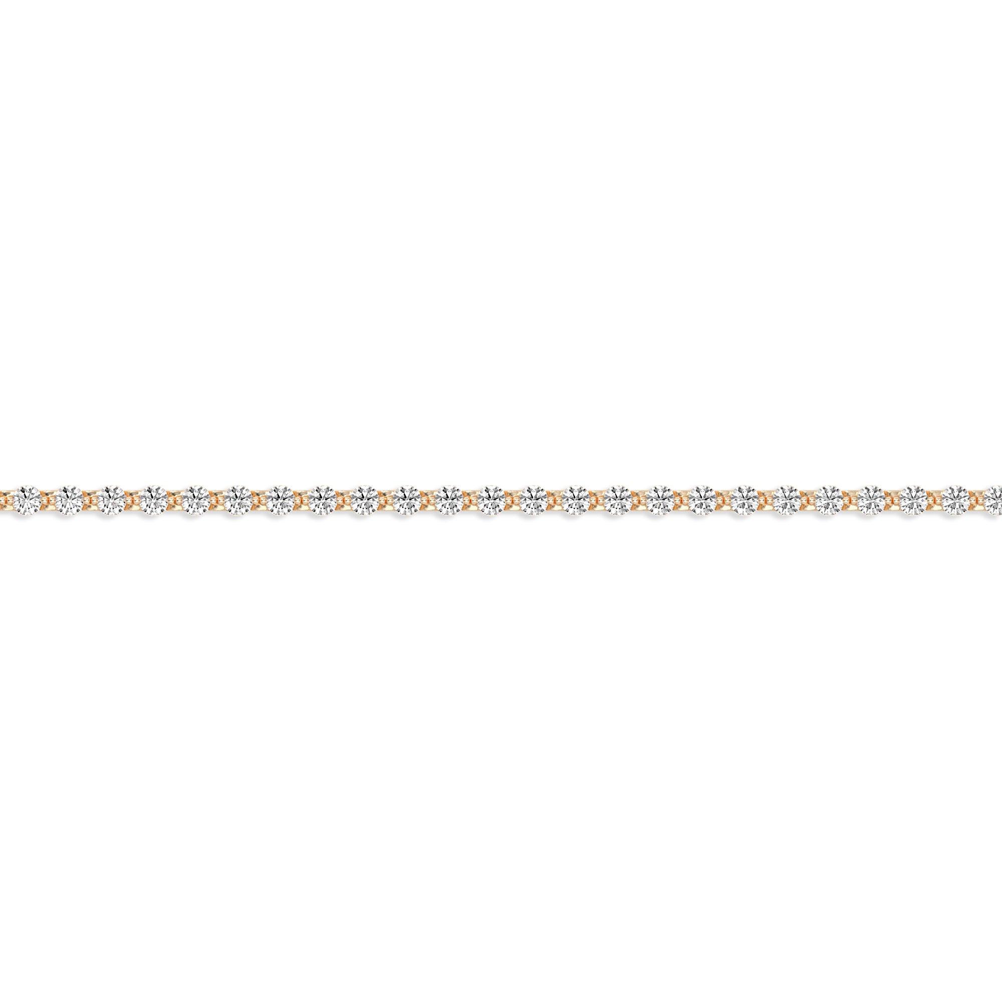 3mm Invisible Set Diamond Tennis Bracelet for Women - Elegant & Dainty Jewelry Gift for Anniversary, Wedding, Party & Special Occasions