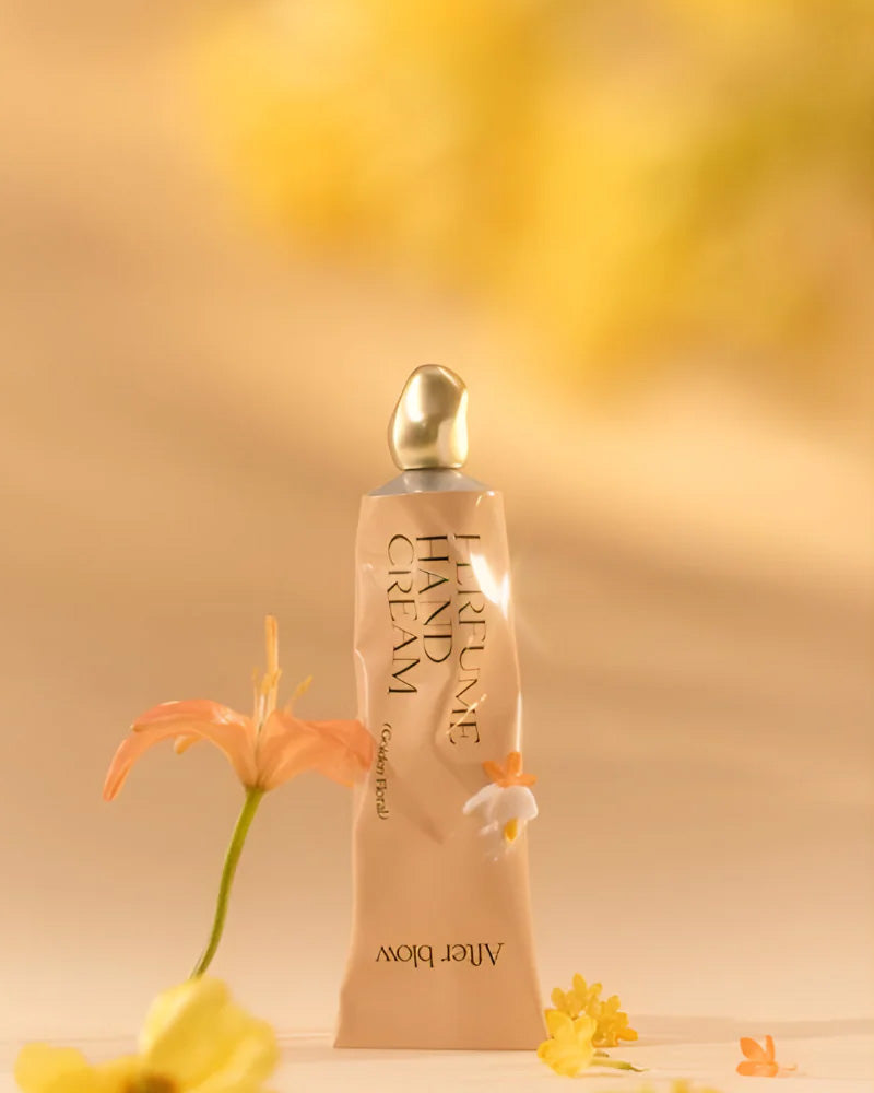Afterblow Perfume Hand Cream #06 Cotton Fog - Moisturizing & Fragrant Hand Lotion for Dry Skin - Perfect for Office, Travel & Daily Use