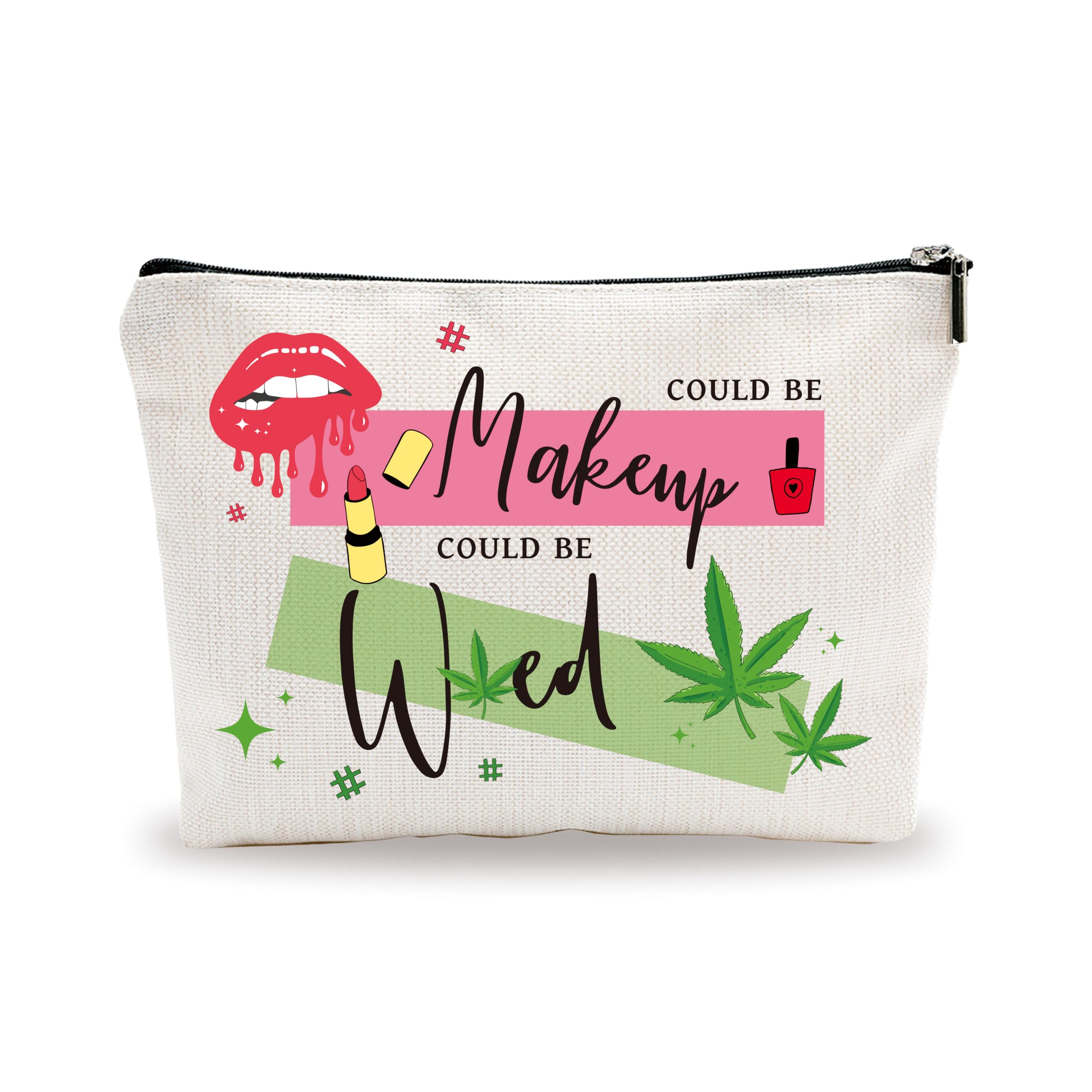 Funny Makeup Bag with Sarcastic Quotes - Waterproof Cosmetic & Toiletry Organizer for Women, Best Friend Gifts, Travel Essentials | Perfect for Daily Use, Spa Days & Girls Trips - A27