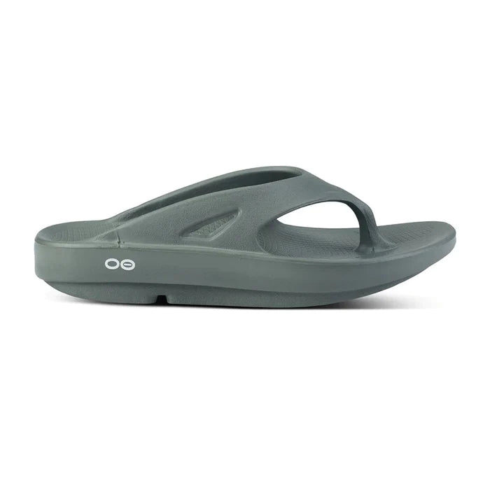 OOFOS Unisex Original Recovery Sandals - Olive Drab | Comfortable Arch Support for Post-Workout & Everyday Wear | Perfect for Running, Walking & Relaxation