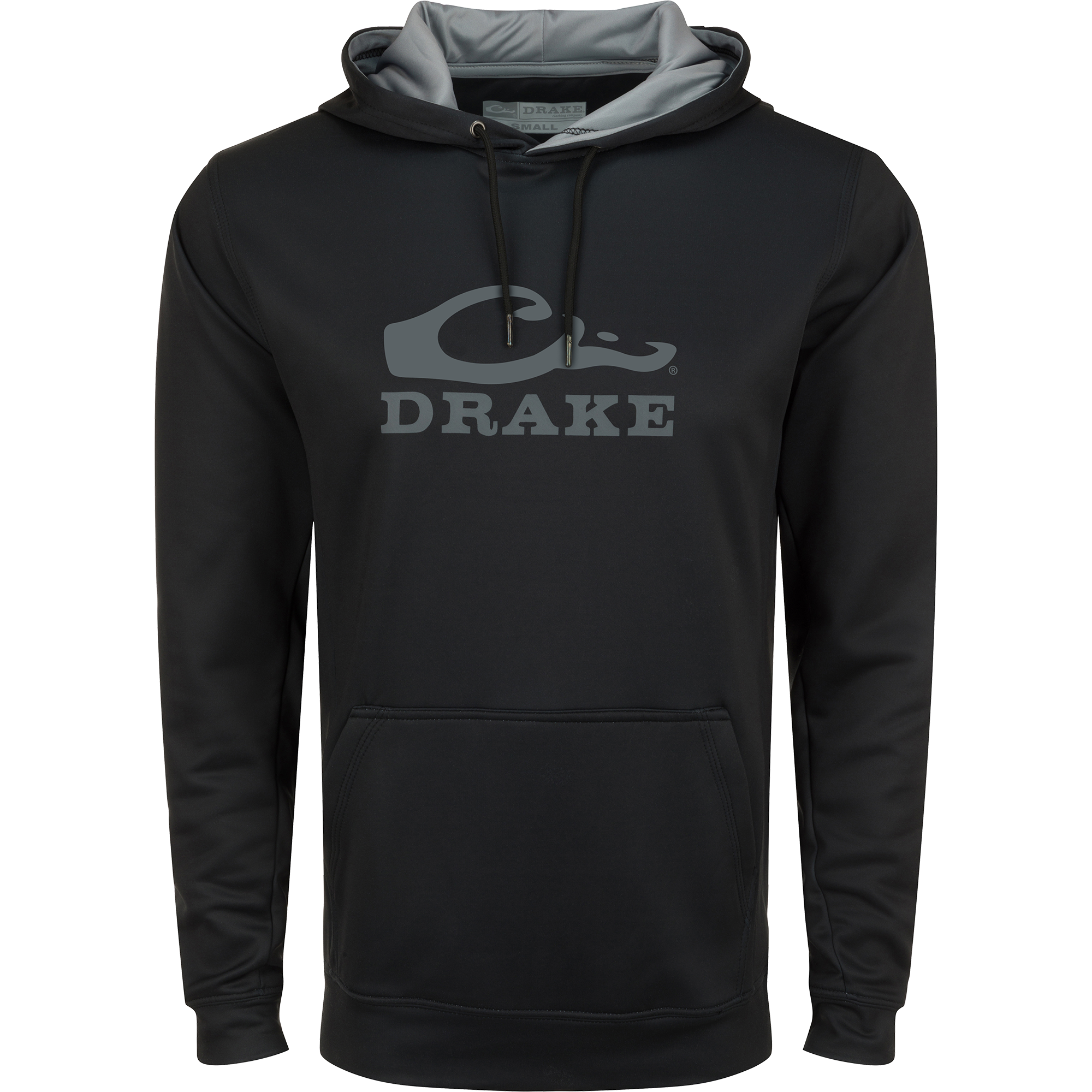 Stacked Logo Hoodie for Men & Women - Comfortable Pullover Sweatshirt with Stylish Design - Perfect for Casual Wear, Gym, and Outdoor Activities