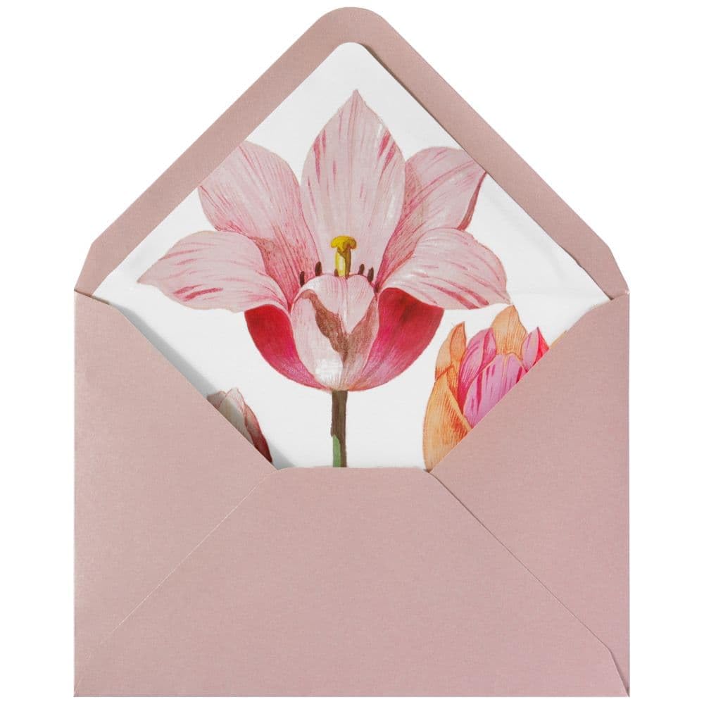 Beautiful Botanical Tulips Easter Greeting Card - Perfect for Spring Celebrations, Holiday Wishes & Home Decor