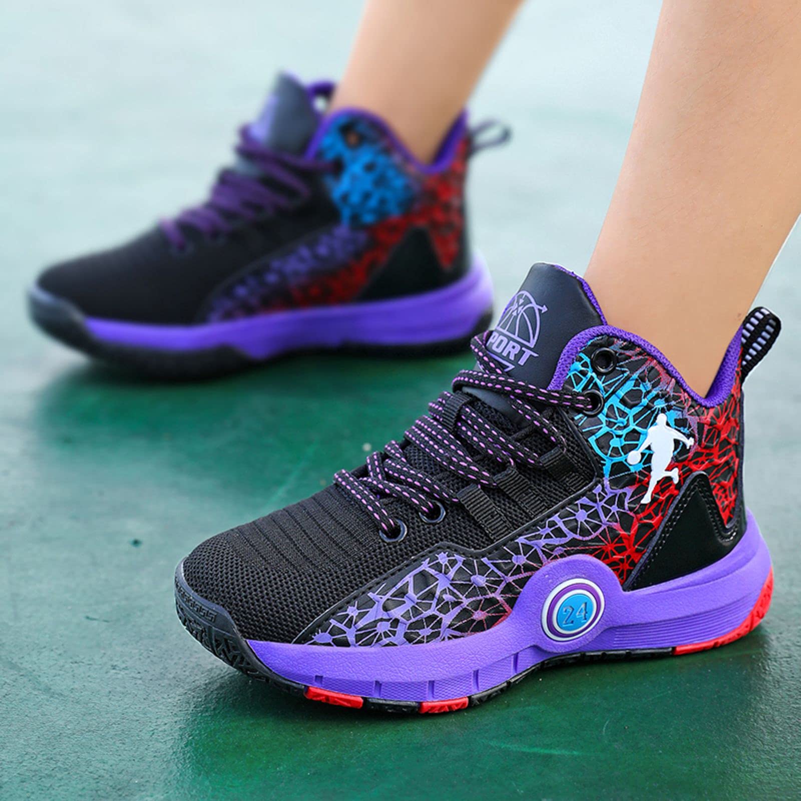 Best Basketball Shoes for Men & Women - High Performance, Comfort & Support - Perfect for Indoor & Outdoor Courts, Training & Games