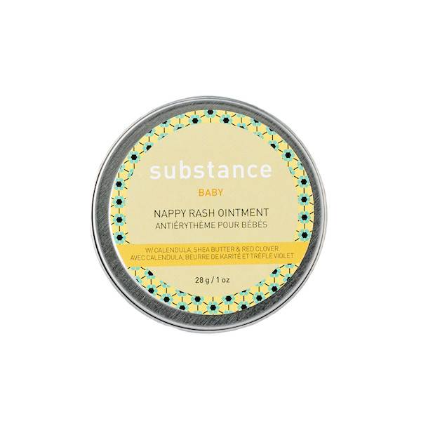 Matter Company Substance Nappy Rash Ointment 1oz - Soothing Diaper Rash Cream for Babies - Gentle Protection for Sensitive Skin - Perfect for Newborns & Infants - Use for Diaper Changes & Skin Irritation Relief