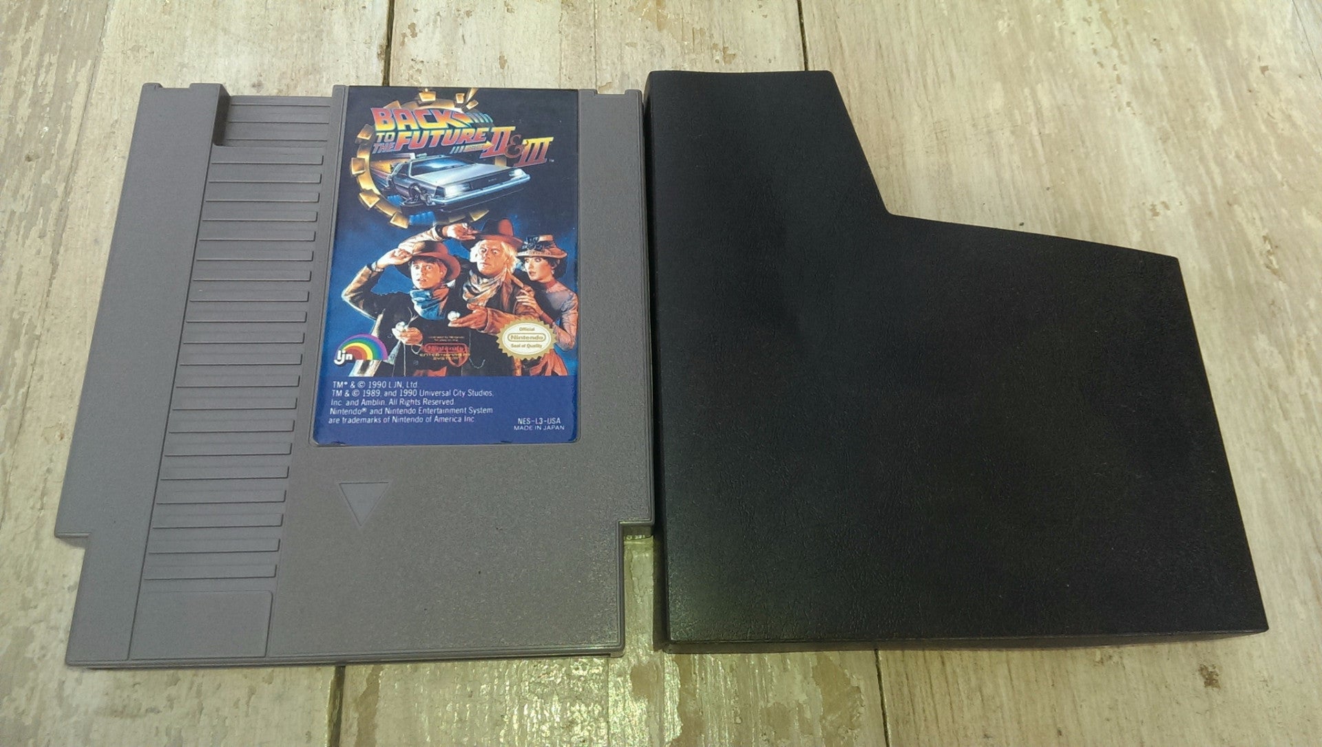Original Back to the Future II & III NES Game Cartridge for Nintendo - Retro Gaming Collectible, Perfect for 80s Nostalgia & Classic Console Enthusiasts
