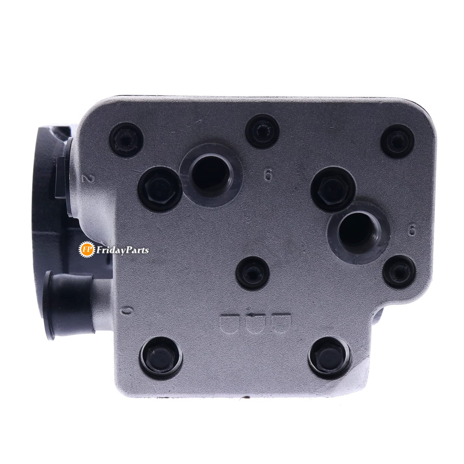 FridayParts Air Brake Compressor 9111536080 4952750 - Compatible with Cummins M11 ISX ISL Engines - Heavy Duty Truck Replacement Part for Smooth Braking Performance | Ideal for Semi Trucks, Trailers & Commercial Vehicles