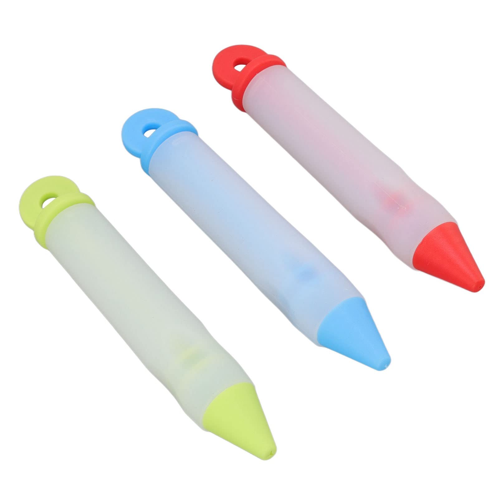 Naroote DIY Cake Icing Pen Set - 12 Food Writing Patterns, No Assembly Required with Hanging Hole Design | Perfect for Birthday Cakes, Cupcake Decorating & Baking Supplies | Multifunctional Cake Decorating Pens for Home Bakers