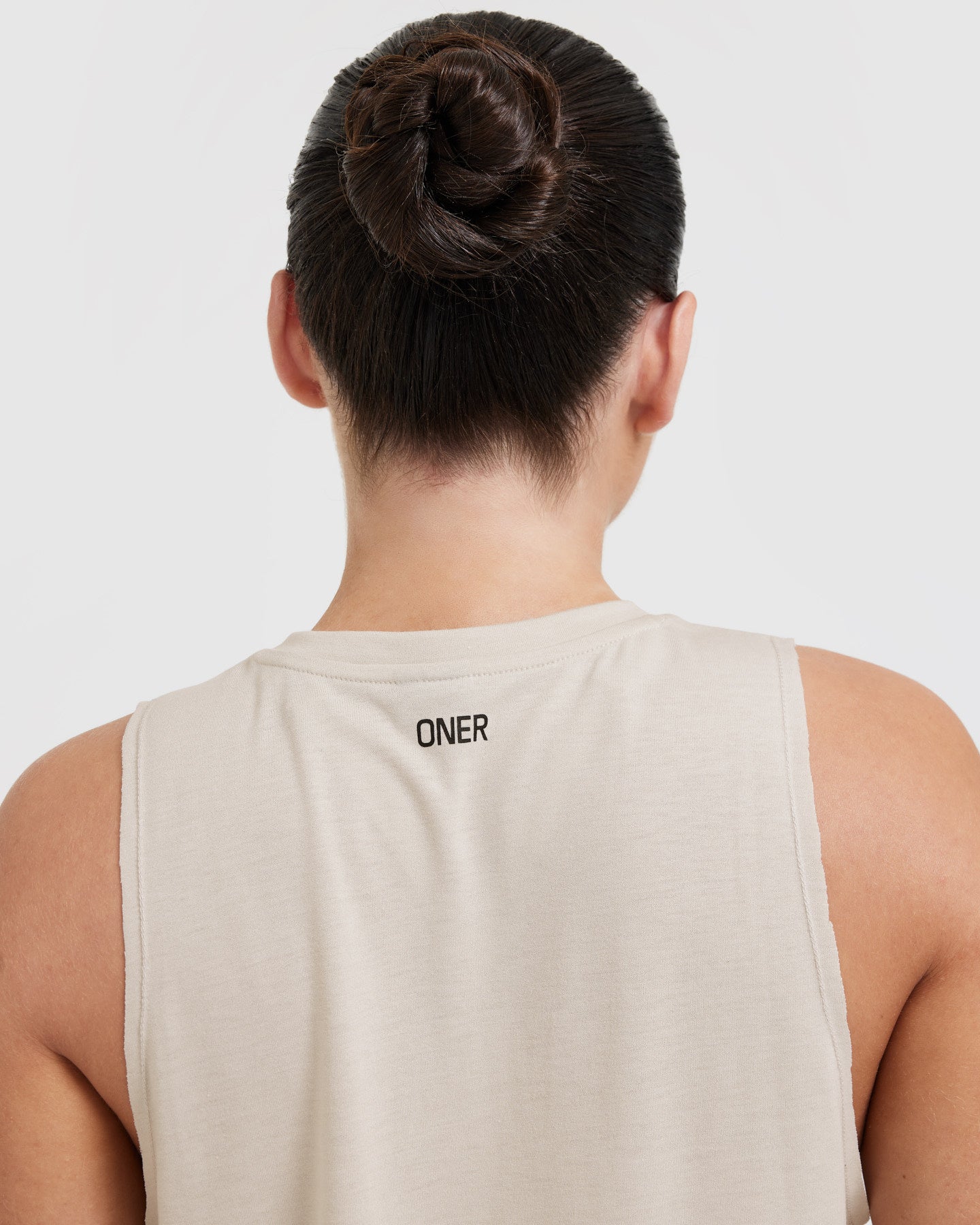 Raising The Bar Graphic Unisex Muscle Vest - Sand Color | Gym Workout & Summer Streetwear Fashion
