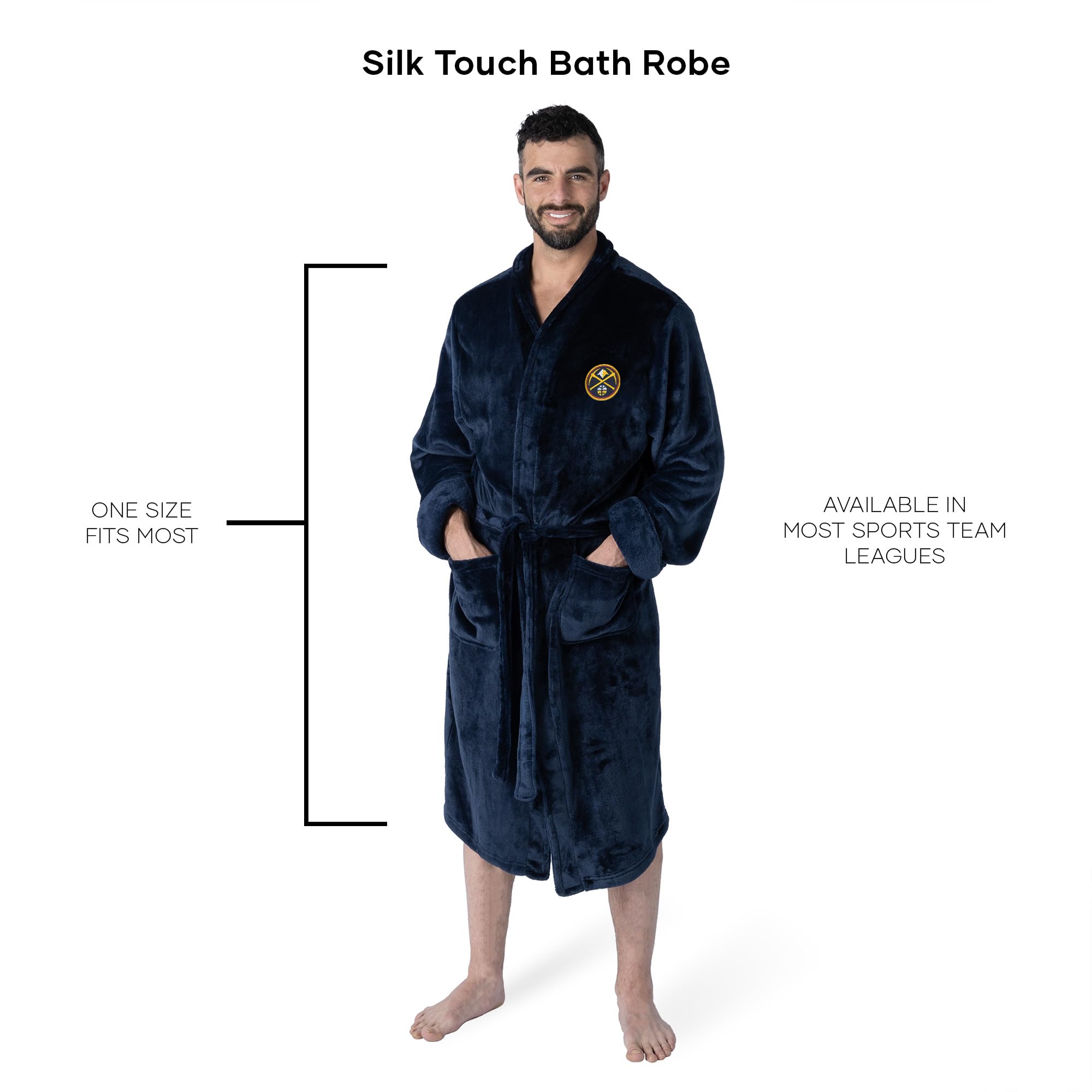 Premium Unisex Silk Touch Bath Robe - Ultra Soft & Luxurious Spa Robe for Women & Men - Perfect for Home Relaxation, Spa Days & Hotel Comfort