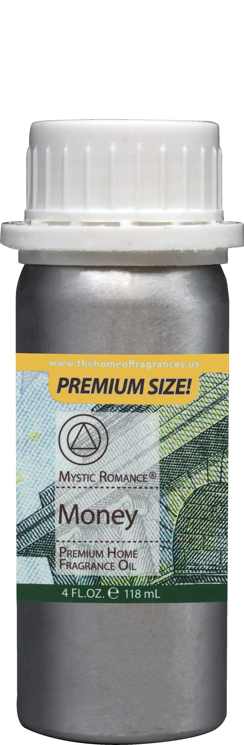 Mystic Romance Money Scent Perfume - 4oz (120ml) Luxury Fragrance for Attracting Wealth & Prosperity | Perfect for Meditation, Manifestation & Spiritual Practices