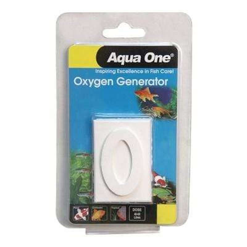 Aqua One O2 Plus Oxygen Block 20g - High-Efficiency Oxygen Supplement for Aquariums | Ideal for Fish Tanks, Ponds & Aquatic Pets | Promotes Healthy Water Oxygen Levels