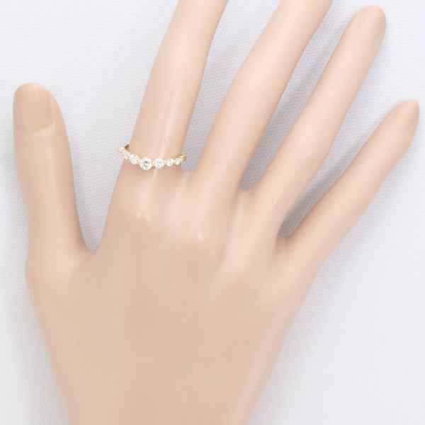 18K Yellow Gold Diamond Ring for Women - Elegant Solitaire Engagement & Wedding Band - Perfect for Proposals, Anniversaries, and Special Occasions