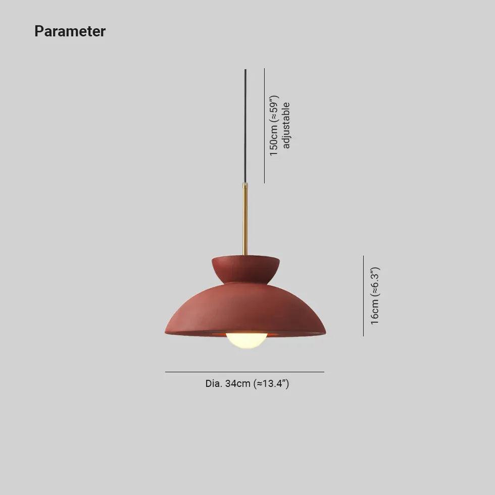 Modern Red Frosted Glass Dining Room Pendant Light - Elegant Ceiling Lighting Fixture for Kitchen Island, Breakfast Nook & Dining Area