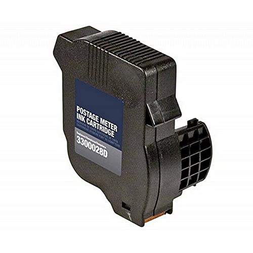 CTGECO25RED Red Postage Meter Inkjet Cartridge - 2500 Page Yield | Compatible with NeoPost 3300028D & 300206 | Ideal for Office Mailing & Shipping Labels
