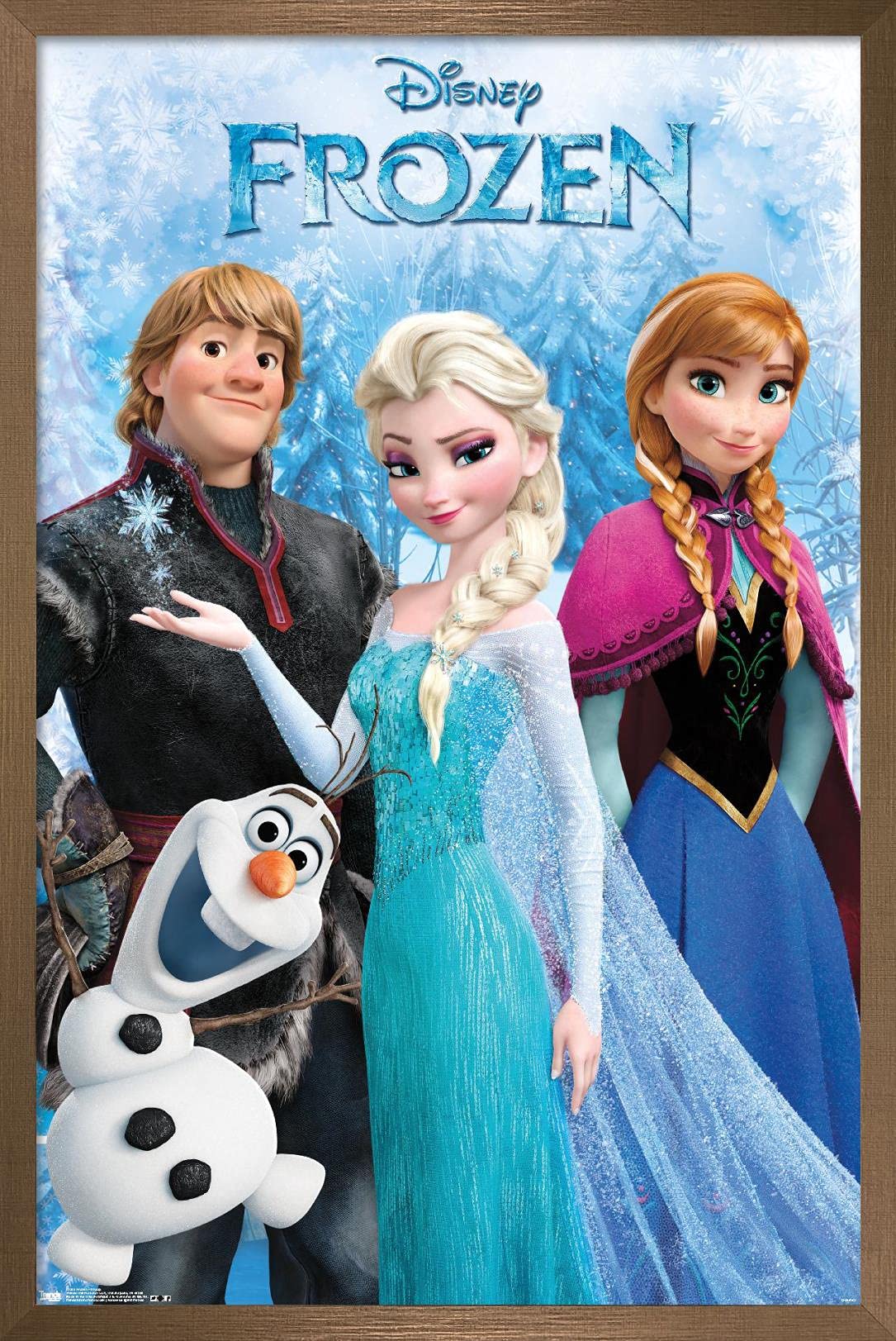 Disney Frozen Group Wall Poster - 22.375