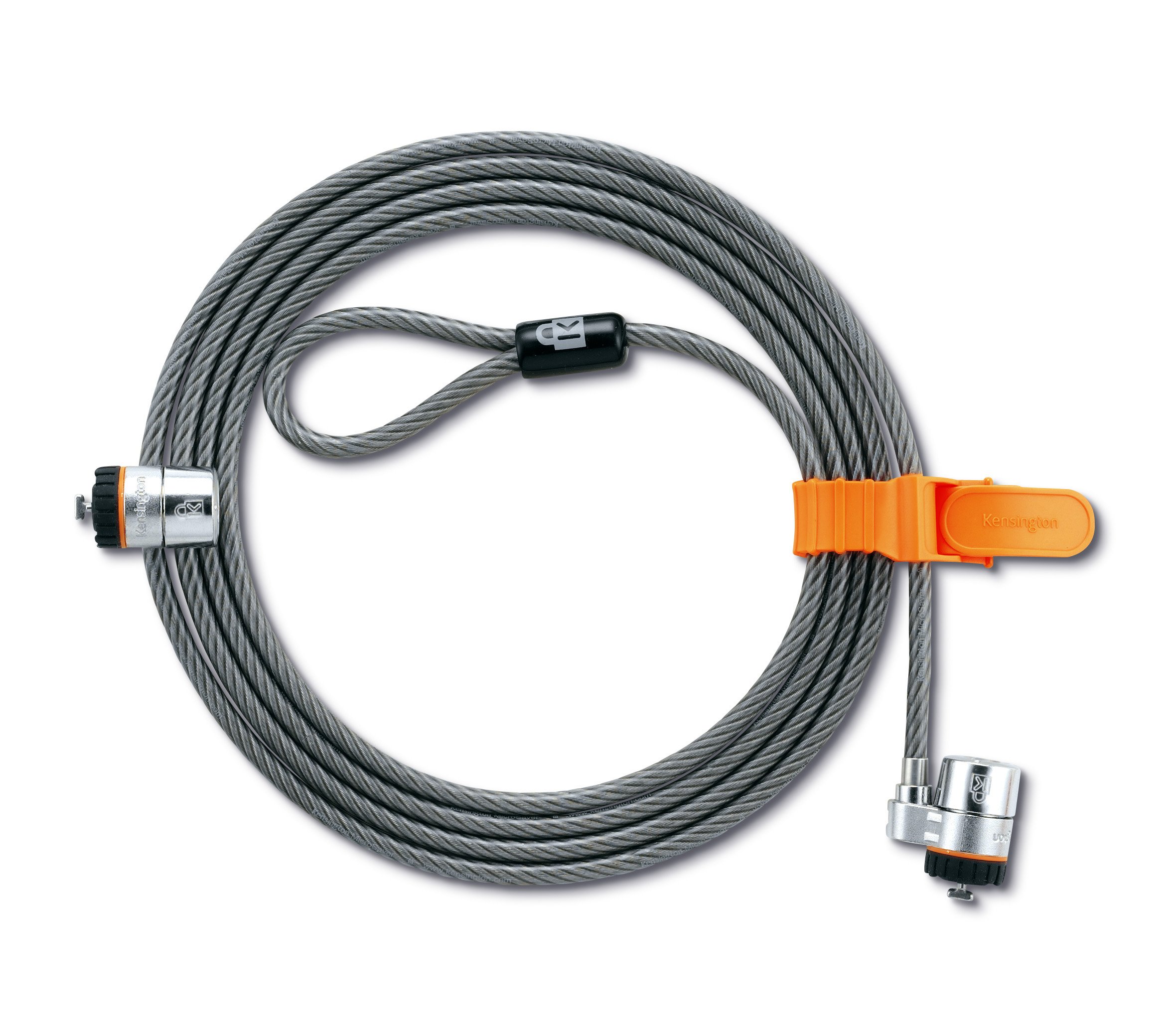 Secure Computer Lock with Key - 7.5ft Steel Cable for Laptops, Desktops & Office Equipment | Anti-Theft Protection for Home, Office & Travel Use