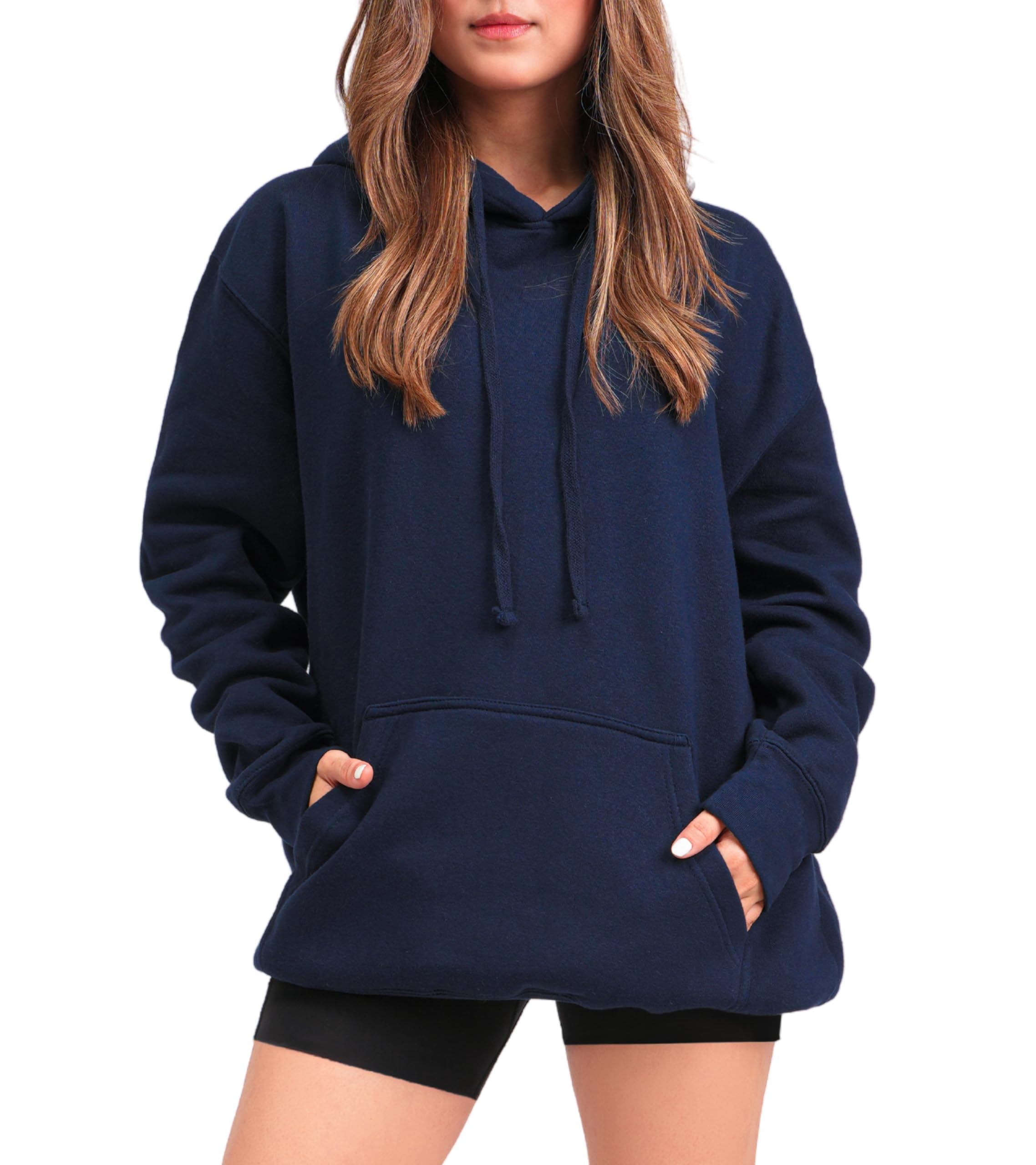 Aon's Premium Natural Cotton Blend Women's Hoodie - Breathable, Comfortable & Stylish Modern Fit for Casual Wear, Gym, and Outdoor Activities